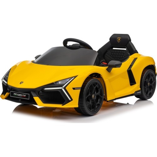 Elektromobilis Lamborghini Revuelto, geltonas