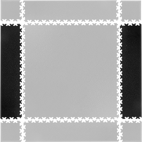 Ramp Pieces for Puzzle Mat inSPORTline Simple Black – 2 Pcs.