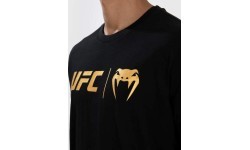 Marškinėliai UFC Venum Classic - juodi/auksiniai