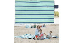 Плед для пикника inSPORTline Livetino 300 x 200 cm - Calm Ocean