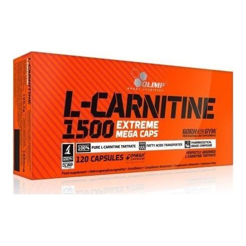 Olimp L-carnitine 1500 Extreme Mega Caps 120 caps.