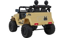 Детский электромобиль Toyota FJ Cruiser, бежевый