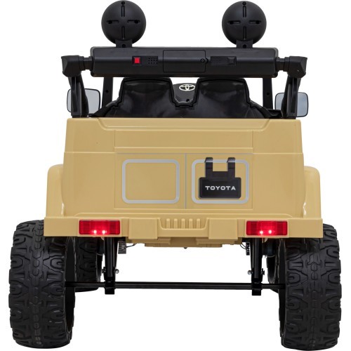 Детский электромобиль Toyota FJ Cruiser, бежевый