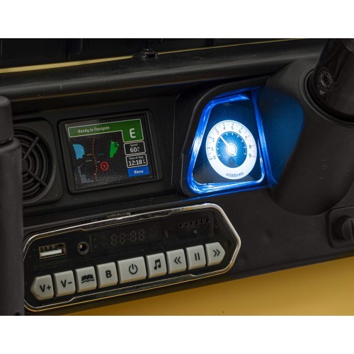 Детский электромобиль Toyota FJ Cruiser, бежевый