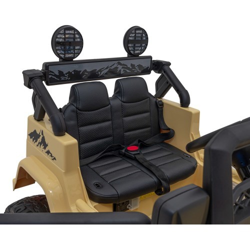 Elektromobilis vaikams Toyota FJ Cruiser, smėlio spalvos