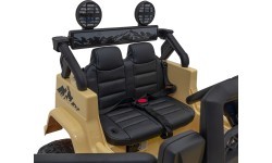 Elektromobilis vaikams Toyota FJ Cruiser, smėlio spalvos