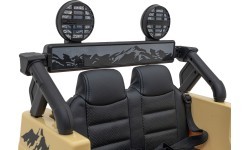 Elektromobilis vaikams Toyota FJ Cruiser, smėlio spalvos