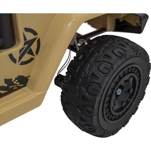 Детский электромобиль Toyota FJ Cruiser, бежевый