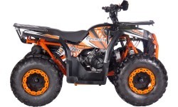 200CC PRO RIDER Orange Petrol Quad Bike