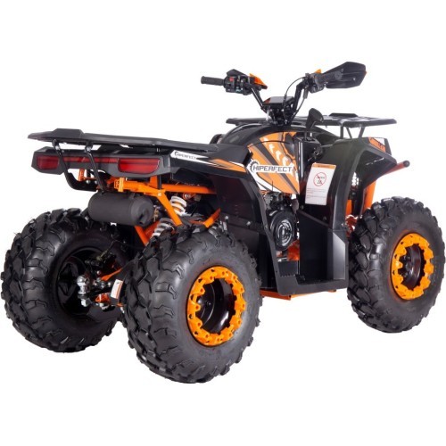 200CC PRO RIDER Orange Petrol Quad Bike