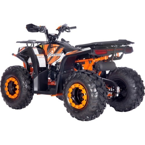 200CC PRO RIDER Orange Petrol Quad Bike
