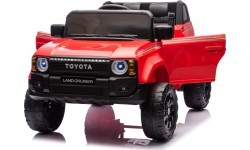 Elektromobilis Toyota Land Cruiser PRADO (raudonas)