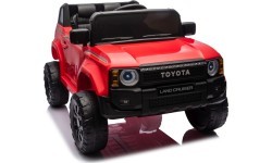 Elektromobilis Toyota Land Cruiser PRADO (raudonas)