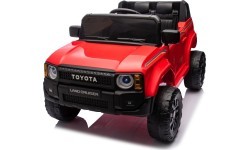 Elektromobilis Toyota Land Cruiser PRADO (raudonas)