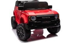 Elektromobilis Toyota Land Cruiser PRADO (raudonas)