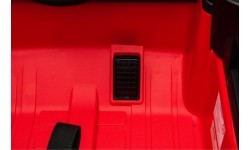 Elektromobilis Toyota Land Cruiser PRADO (raudonas)