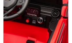 Elektromobilis Toyota Land Cruiser PRADO (raudonas)