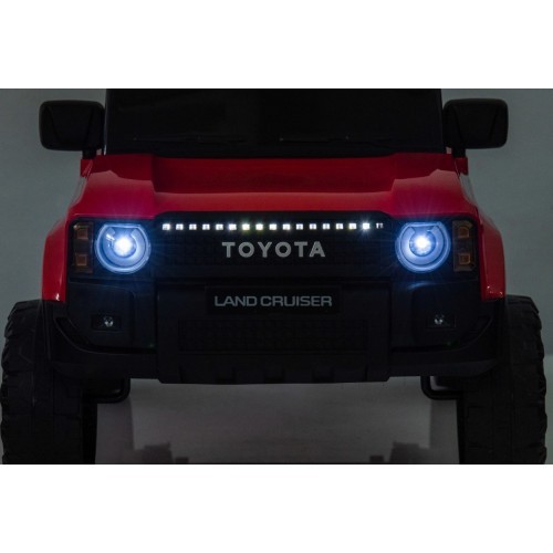 Электромобиль Toyota Land Cruiser PRADO (красный)
