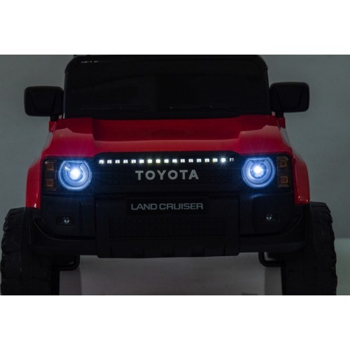 Электромобиль Toyota Land Cruiser PRADO (красный)