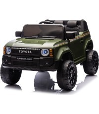Elektromobilis Toyota Land Cruiser PRADO, žalias