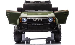 Elektromobilis Toyota Land Cruiser PRADO, žalias