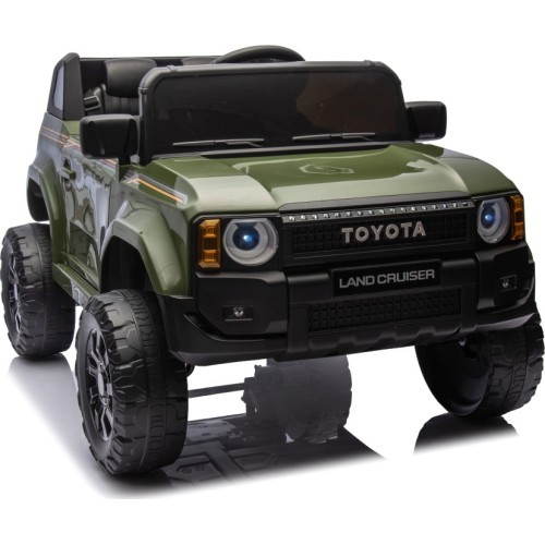 Elektromobilis Toyota Land Cruiser PRADO, žalias