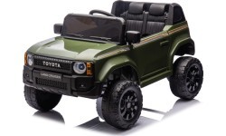 Elektromobilis Toyota Land Cruiser PRADO, žalias