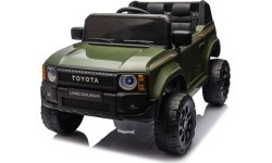 Elektromobilis Toyota Land Cruiser PRADO, žalias
