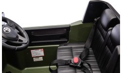 Elektromobilis Toyota Land Cruiser PRADO, žalias