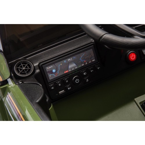 Elektromobilis Toyota Land Cruiser PRADO, žalias