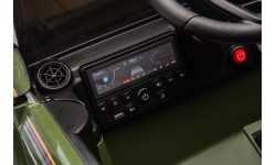 Elektromobilis Toyota Land Cruiser PRADO, žalias