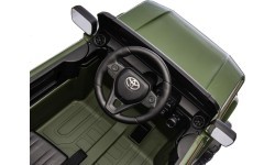 Elektromobilis Toyota Land Cruiser PRADO, žalias