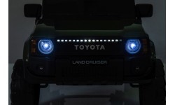 Elektromobilis Toyota Land Cruiser PRADO, žalias