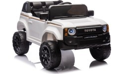 Elektromobilis Toyota Land Cruiser PRADO, baltas