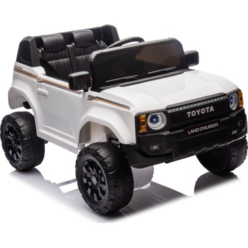 Elektromobilis Toyota Land Cruiser PRADO, baltas