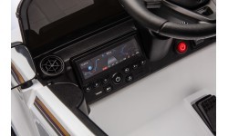 Elektromobilis Toyota Land Cruiser PRADO, baltas