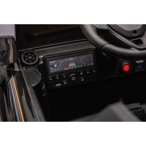 Электромобиль Toyota Land Cruiser Prado, чёрный