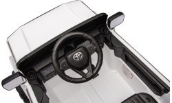Elektromobilis Toyota Land Cruiser PRADO, baltas