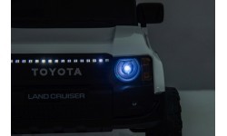 Elektromobilis Toyota Land Cruiser PRADO, baltas