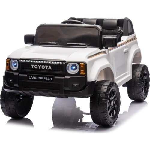 Elektromobilis Toyota Land Cruiser PRADO, baltas