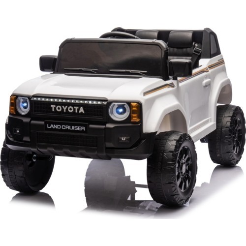 Elektromobilis Toyota Land Cruiser PRADO, baltas