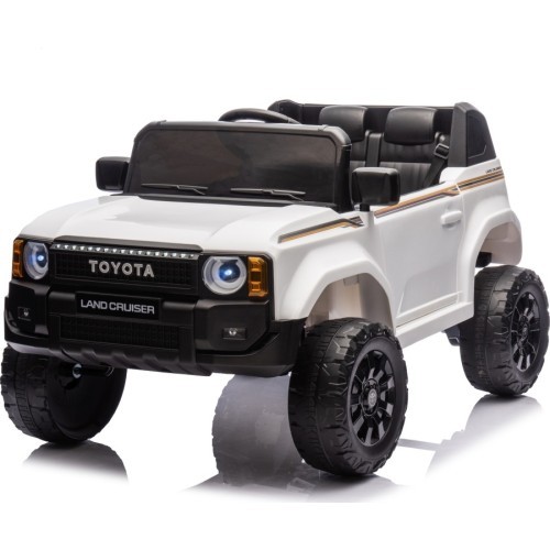 Elektromobilis Toyota Land Cruiser PRADO, baltas