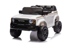 Elektromobilis Toyota Land Cruiser PRADO, baltas