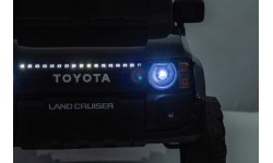 Elektromobilis Toyota Land Cruiser Prado, juodas
