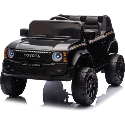 Elektromobilis Toyota Land Cruiser Prado, juodas