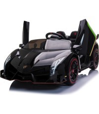 Elektromobilis Lamborghini Veneno, juodas