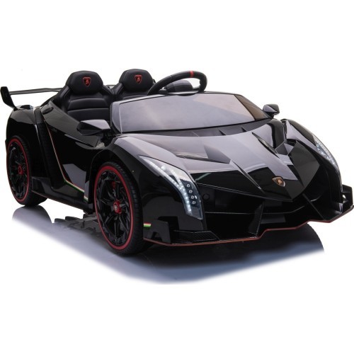 Электромобиль Lamborghini Veneno, чёрный