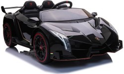 Elektromobilis Lamborghini Veneno, juodas