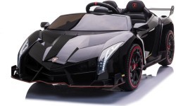 Elektromobilis Lamborghini Veneno, juodas
