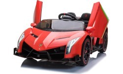 Электромобиль Lamborghini Veneno, красный